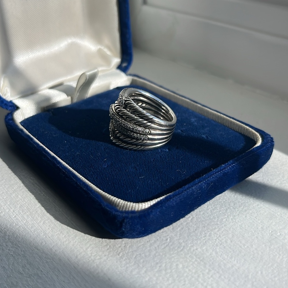 David Yurman Labyrinth Ring Triple-Loop - image 4